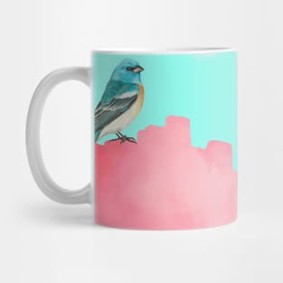 Pink bird Mug